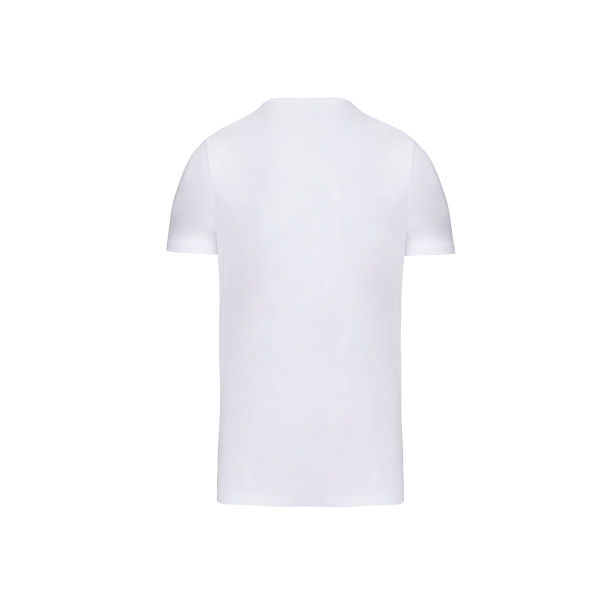 T-shirt korte mouwen V-hals White S
