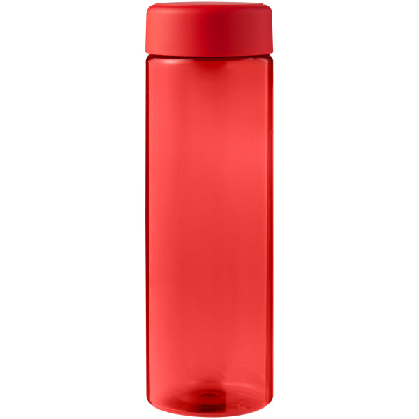 H2O Active® Eco Vibe 850 ml screw cap water bottle - Red/Red