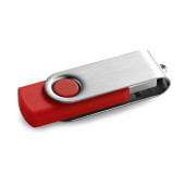 CLAUDIUS 4GB. 4 GB USB-stick met metalen clip