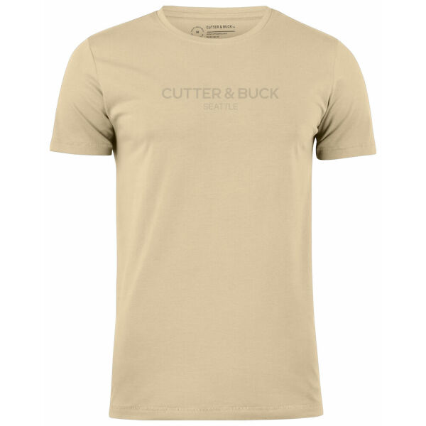 Cutter & Buck Manzanita roundneck heren beige 4xl