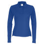 Cottover Gots Pique Long Sleeve Lady royal XS