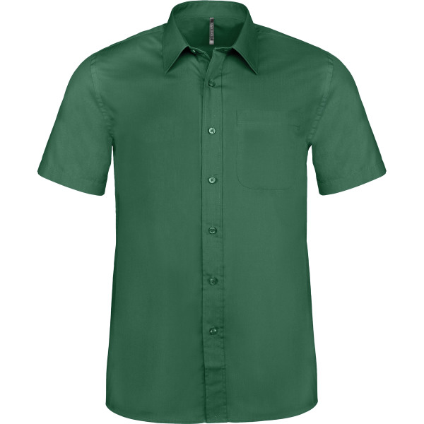 Ace - Heren overhemd korte mouwen Forest Green XS