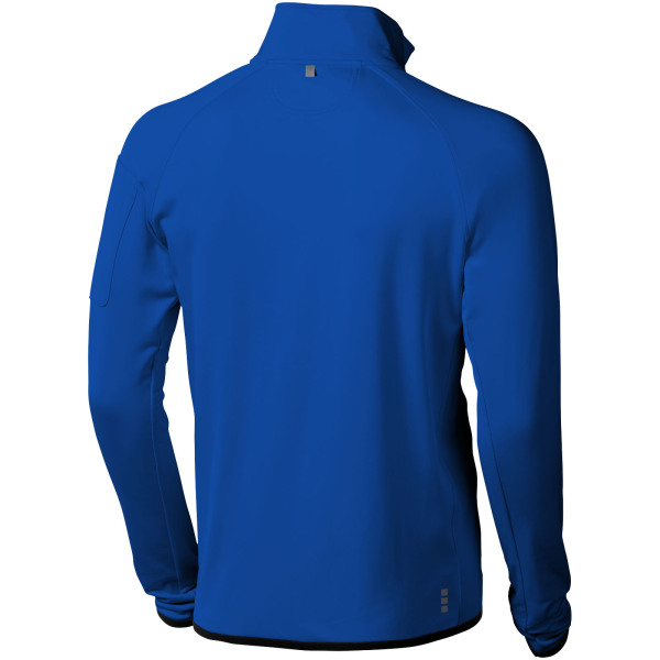 Mani men's performance full zip fleece jacket - Blue - XS