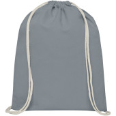 Oregon premium 100 g/m² katoenen rugzak 5L - Grijs