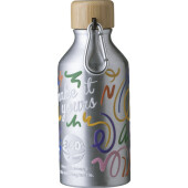 Aluminium drinkfles Addison zilver