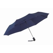 Automatisch te openen uit 3 secties bestaande paraplu, COVER - donkerblauw