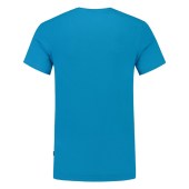 T-shirt V Hals Fitted 101005 Turquoise 4XL