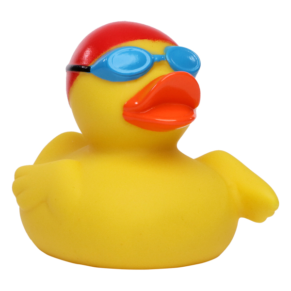 Squeaky duck swimmer