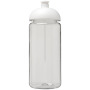 H2O Active® Octave Tritan™ 600 ml bidon met koepeldeksel - Transparant/Wit