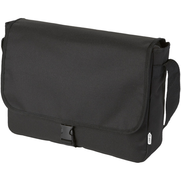 Omaha RPET shoulder bag 6L - Solid black