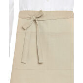 ROME - Recycled Bistro Apron with Pocket - White - One Size
