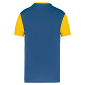 Volwassen tweekleurige jersey met korte mouwen Sporty Royal Blue / Sporty Yellow XS