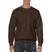 Gildan Sweater Crewneck HeavyBlend unisex Dark Chocolate M
