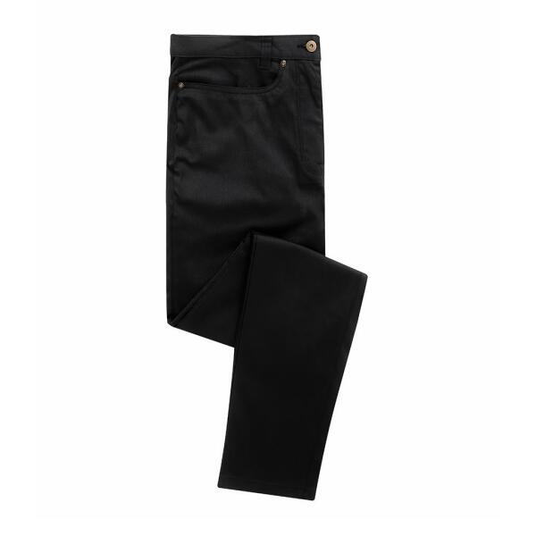 Performance Chino Jeans, Black, 44/L, Premier