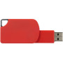 Swivel square USB - Rood - 1GB