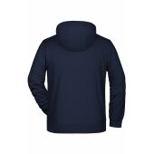 Men's Zip Hoody - navy - L