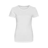 AWDis Ladies Tri-Blend T-Shirt, Solid White, L, Just Ts