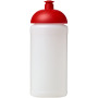 Baseline® Plus 500 ml bidon met koepeldeksel - Transparant/Rood