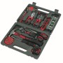 42 piece tool set MASTERKIT black, red