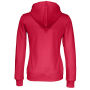 Cottover Gots Full Zip Hood Lady red 3XL