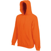 Classic Hooded Sweat (62-208-0) Orange L