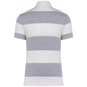 Oxford Grey / White Stripes