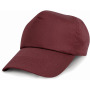 Cotton cap Burgundy One Size