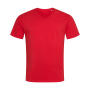 Clive Relaxed Crew Neck - Scarlet Red - XL