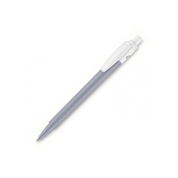 Ball pen Baron 03 colour recycled hardcolour - Grey / White