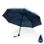 20.5"Impact AWARE™ RPET 190T pongee mini reflective umbrella, navy