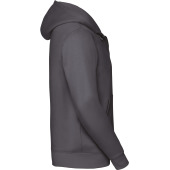 Authentic Full Zip Hooded Sweatshirt Convoy Grey S