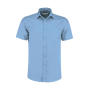 Tailored Fit Poplin Shirt SSL - Light Blue - S