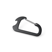 CLOSE. Carabiner with bottle opener