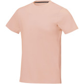 Nanaimo short sleeve men's t-shirt - Pale blush pink - 2XL