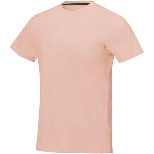 Nanaimo short sleeve men's t-shirt - Pale blush pink - 3XL