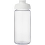 H2O Active® Octave Tritan™ 600 ml sportfles met klapdeksel - Transparant/Wit
