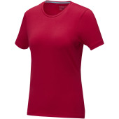 Balfour kortærmet økologisk T-shirt, dame - Rød - XS