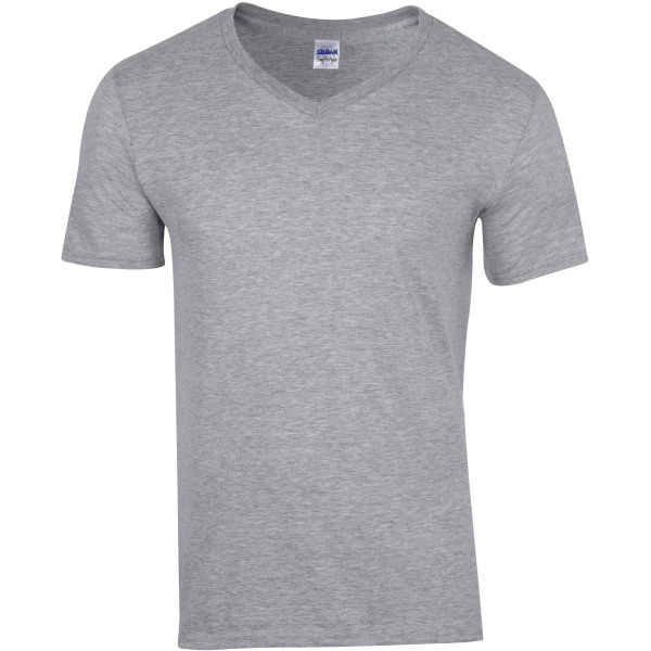 Premium Cotton Adult V-neck T-shirt RS Sport Grey XXL