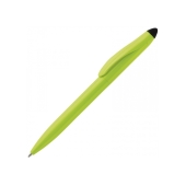 Balpen Touchy stylus hardcolour - Licht groen / Zwart