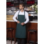 BLS 5 Bib Apron Basic with Buckle and Pocket - pine green - Stck