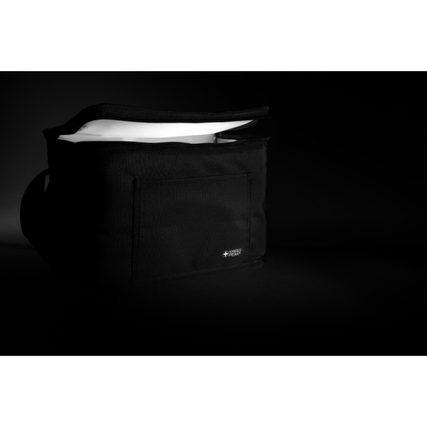 Swiss Peak AWARE™ 1200D Deluxe Kühltasche für 8 Dosen, schwarz
