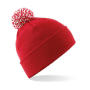 Snowstar Beanie - Classic Red/White - One Size