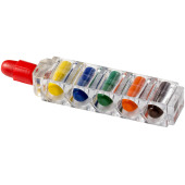 Waxy set van 6 waskrijtjes Waxy set van 6 waskrijtjes
