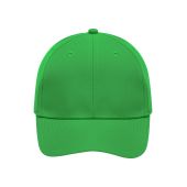 MB6135 6 Panel Polyester Peach Cap groen one size