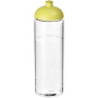 H2O Active® Vibe 850 ml dome lid sport bottle - Transparent/Lime