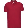 Men's Stretch Polo Shirt Classic Red L