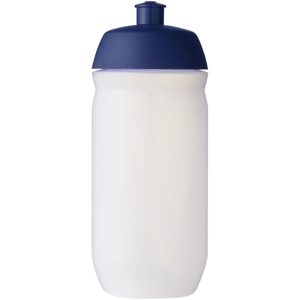 HydroFlex™ Clear 500 ml squeezy sport bottle - Blue/Frosted clear