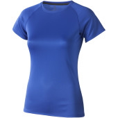 Niagara cool fit dames t-shirt met korte mouwen - Blauw - XXL