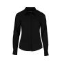 Women's Tailored Fit Poplin Shirt - Black - 2XL