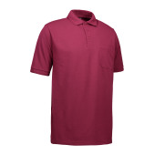 PRO Wear polo shirt | pocket - Bordeaux, XS